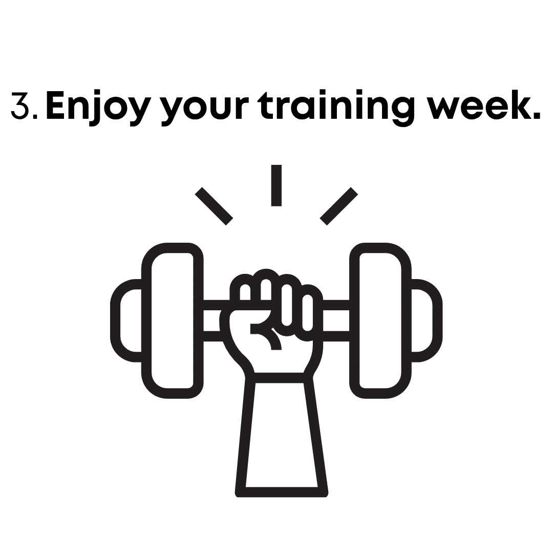 Enjoy your training on The 35+ Programme.