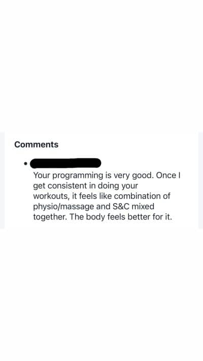Member feedback